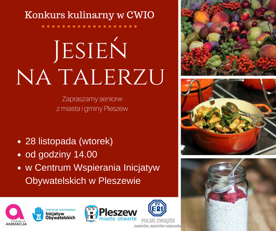 Jesień na talerzu- konkurs kulinarny w CWIO