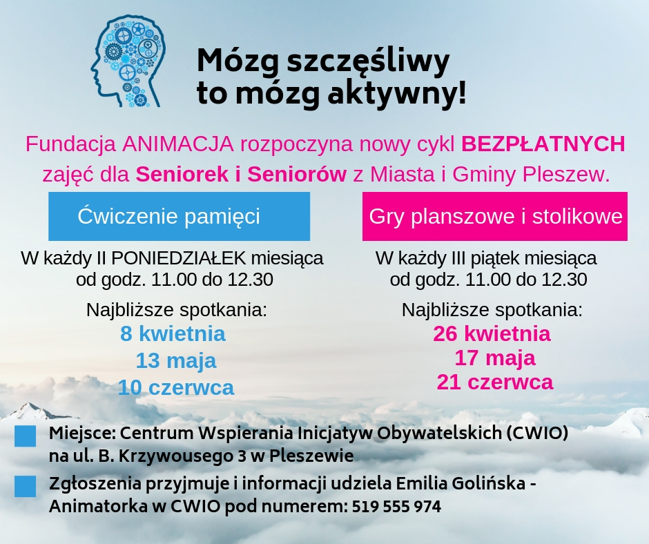 Mózg szczęśliwy to mózg aktywny!